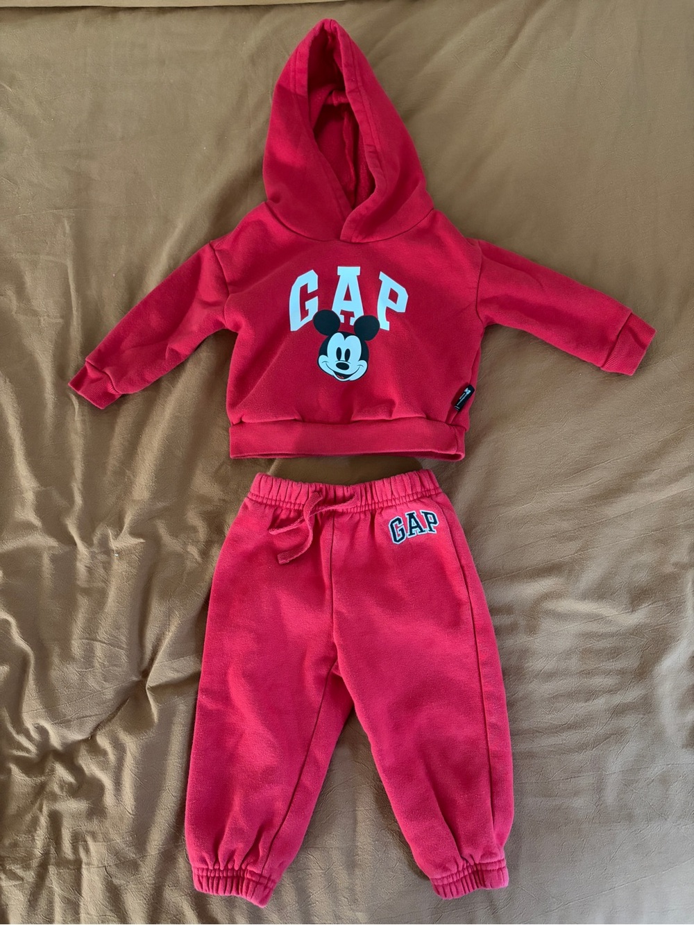 babyGap × Disney Mickey Mouse Relaxed Logo Hoodie and babyGap Pants